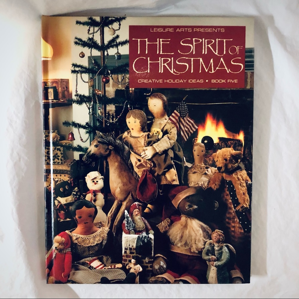 Leisure Arts The Spirit of Christmas Book Five Home Decorating Crafting Sewing